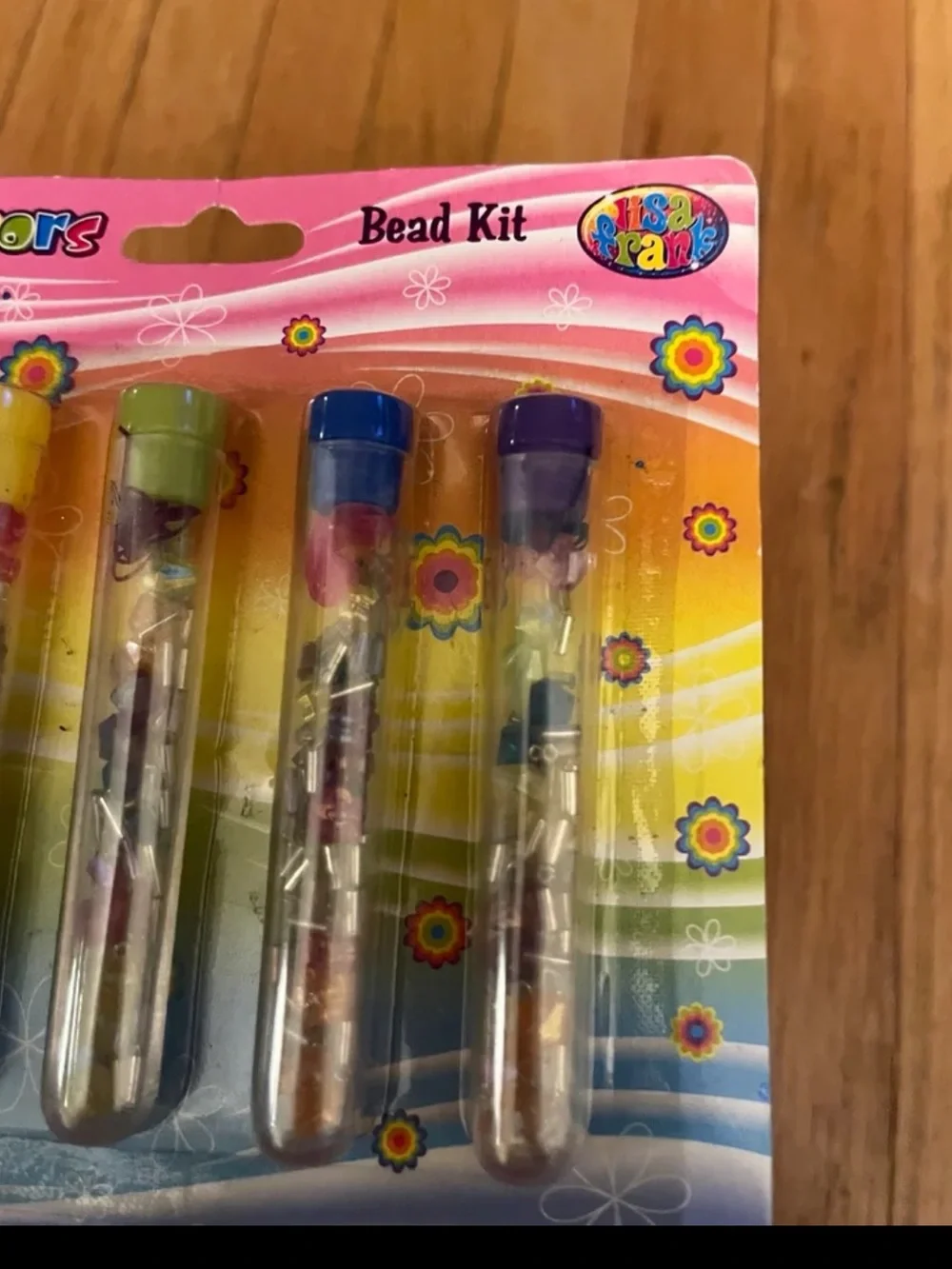 1990's Vintage Lisa Frank Original Craft Bead Kit